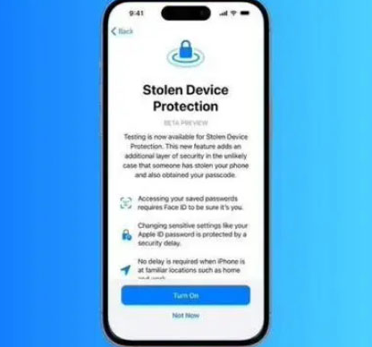 马边苹果授权维修店分享被盗设备保护功能开启方法 